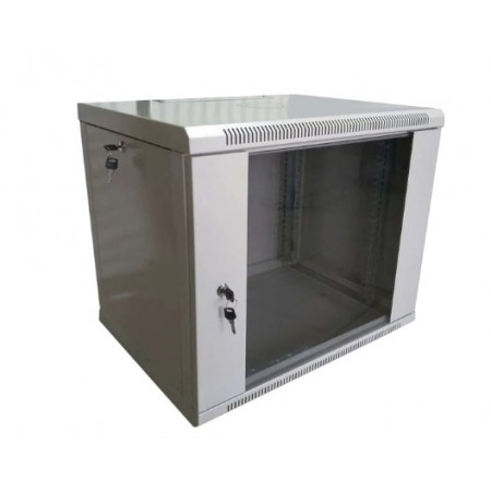 Hypernet WMNC66-9U-FLAT-AC Шкаф коммутационный настенный 9U 600x600 разборный