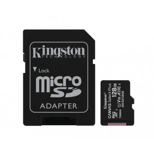 Kingston 128 Гб microSDXC U1 V10 A1 (SDCS2/128GBSP) Карта пам’яті