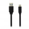 Canyon UC-4B black (USB-C — USB 3.0) 1.5м Кабель. Photo 1