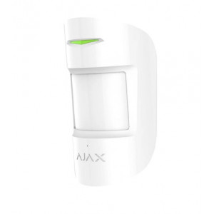 Ajax CombiProtect S (8PD) white Бездротовий комбінований сповіщувач руху та розбиття скла