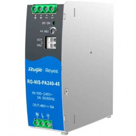 Ruijie RG-NIS-PA240-48 Джерело живлення AC/DC 240 Вт на DIN-рейці