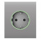 Ajax CenterCover (smart) [type F] [55] ASP fog фронтальна панель. Photo 1