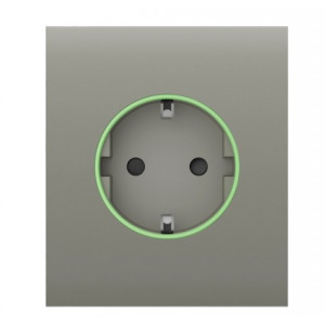 Ajax CenterCover (smart) [type F] [55] ASP olive фронтальная панель