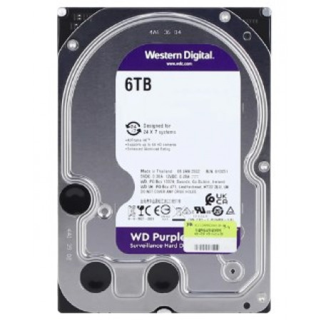 Western Digital WD Purple Surveillance WD63PURU жесткий диск