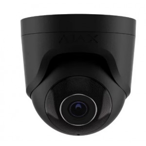 Ajax TurretCam (8EU) ASP black 8МП (4мм) Відеокамера