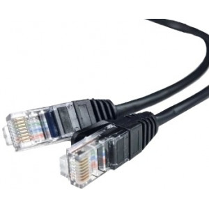 UTP CAT5e Патч-корд чорний 0.5м