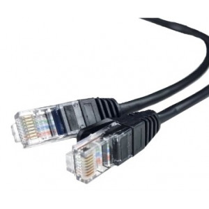 UTP CAT5e Патч-корд чорный 1м