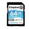 Kingston 64GB SDXC Canvas Go Plus 170R C10 UHS-I U3 V30 Модуль флеш-пам'яті. Photo 1