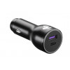 2E Dual USB Car Charger 38W USB-C Black (2E-ACR18PDQC-B) Зарядний пристрій автомобільний