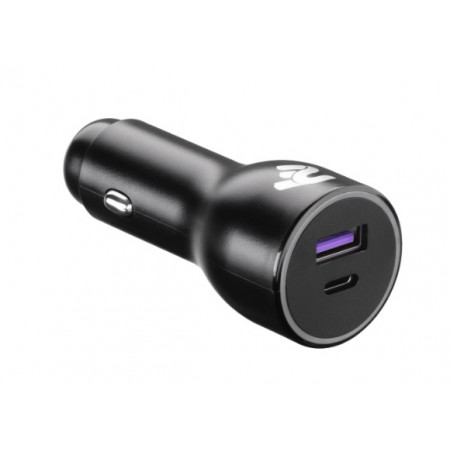 2E Dual USB Car Charger 38W USB-C Black (2E-ACR18PDQC-B) Автомобильное зарядное устройство