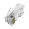 Merlion RJ-45 8P8C UTP Cat-5 Q100 Brown Конектор (100 шт/уп.). Photo 1