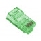 Merlion RJ-45 8P8C UTP Cat-5 Q100 Green Конектор (100 шт/уп.). Photo 1