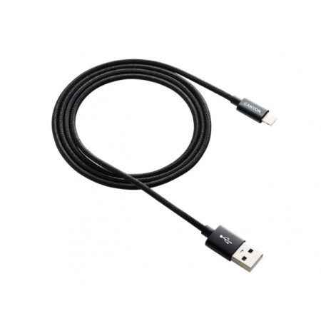 CANYON CFI-3 Кабель Lightning 8-pin - USB 1м