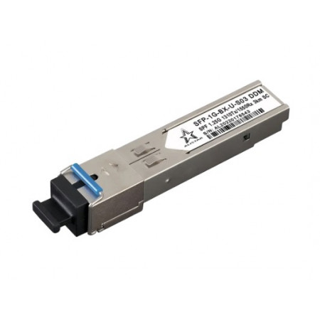 ALISTAR SFP-1G-BX-U-S03 SFP 1G 1SM WDM SC 3KM TX1310/RX1550nm DDM Модуль