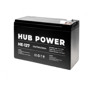 Hub Power НЕ-127 12V 7Ah Аккумуляторная батарея