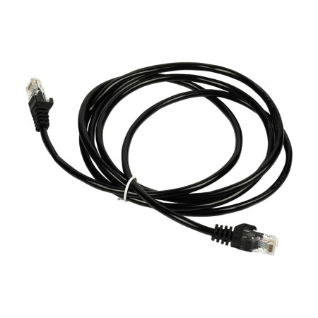 Патч-корд мережевий гігабітний Trinix UTP, RJ-45, CAT.5 10m Black