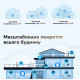 Маршрутизатор WiFi Mesh-система WiFi 6 2.5G Cudy M3000 V2.0 White (1-Pack) дводіапазонний AX3000