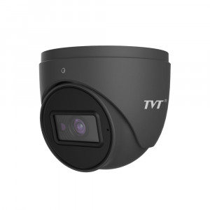 IP-відеокамера 5Mp TVT TD-9554S4 (D/PE/AR2) Black f=2.8mm з мікрофоном