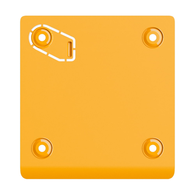 Бездротова кнопка для активації пожежної тривоги вручну Ajax ManualCallPoint Yellow Jeweller