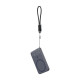Повербанк 5000mAh Choetech B861 Grey 20W QC3.0 PD3.0 бездротова магнітна зарядка MagSafe