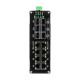 PoE-комутатор 14-портовий керований L2+ E-LINK ETH-IMC2408MP гігабітний з 8 портами PoE, 240W