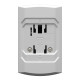 Бездротовий датчик руху з вбудованою сиреною Tiras X-Motion Alarm White