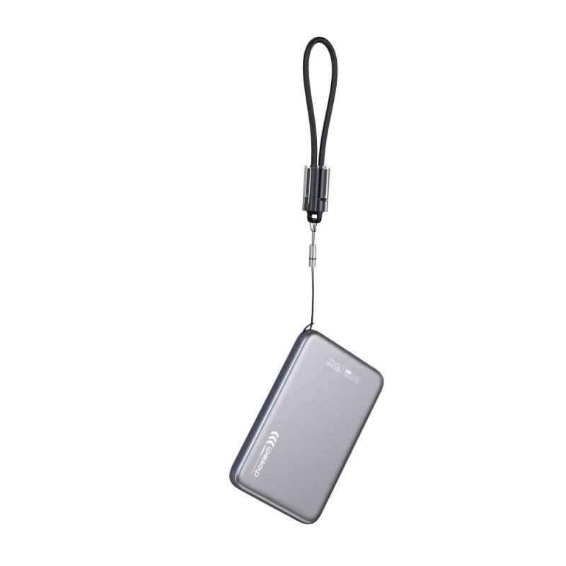Повербанк 5000mAh Choetech B861 Grey 20W QC3.0 PD3.0 бездротова магнітна зарядка MagSafe