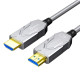 Кабель оптичний армований HDMI 2.0 100m Dtech DT-HF2100K