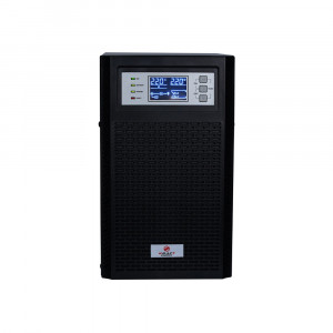 Джерело безперебійного живлення KRF-T1000VA/1KW(LCD) Pro Online UPS Kraft