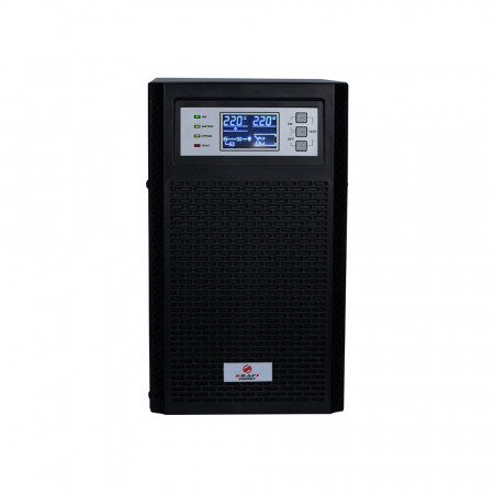 Джерело безперебійного живлення KRF-T1000VA/1KW(LCD) Pro Online UPS Kraft