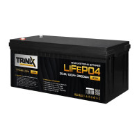 Акумуляторна батарея літій-залізо-фосфатна 25.6В 100А*год Trinix TLFP-24100 Ultra LiFePO4 з Bluetooth (Black)
