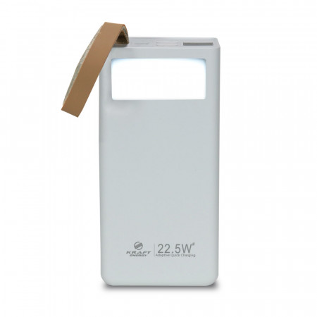 Power Bank TPB-2330 (30000 mAh) White Kraft