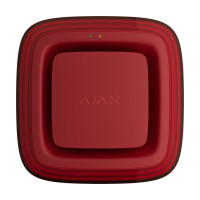 Бездротовий адресний пожежний оповіщувач світлозвуковий Ajax EN54 FireProtect (Sounder/VAD) Jeweller Red