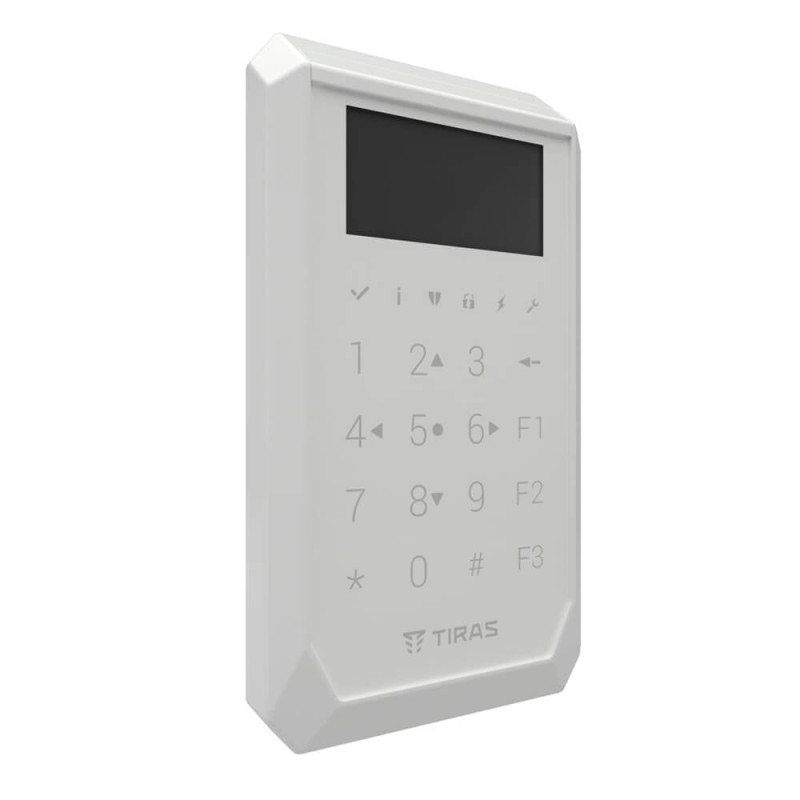 Клавіатура Tiras K-PAD OLED White з OLED-дисплеєм