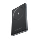 Повербанк 5000mAh Choetech B738 Black QC3.0 PD3.0 бездротова магнітна зарядка