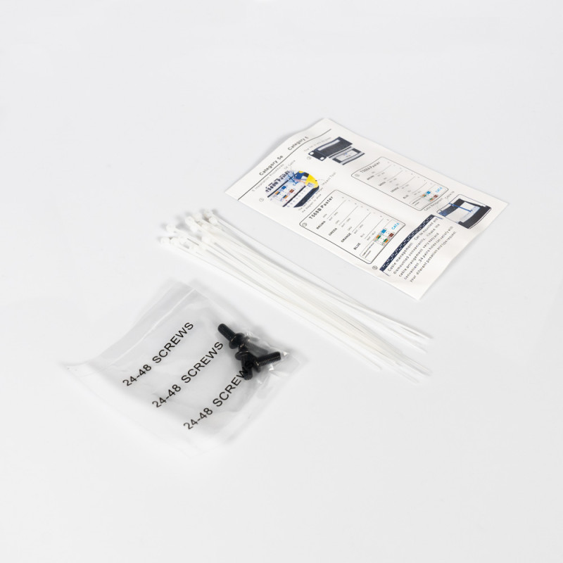 Патч-панель 24 порти NVC-PN-01/24 CAT5/CAT6 19
