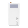 Повербанк 40000mAh Power Bank Kraft KPB-2340FCL White 22.5W QC3.0 LED-ліхтар