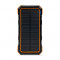 Повербанк з сонячною панеллю 20000mAh Power Bank Kraft KPB-U1830WFCS Orange бездротова зарядка LED-ліхтар. Photo 1