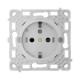 Механізм розетки Ajax OutletCore (basic) vertical [type F] для вбудованої вертикальної розетки Outlet (basic) vertical [type F]