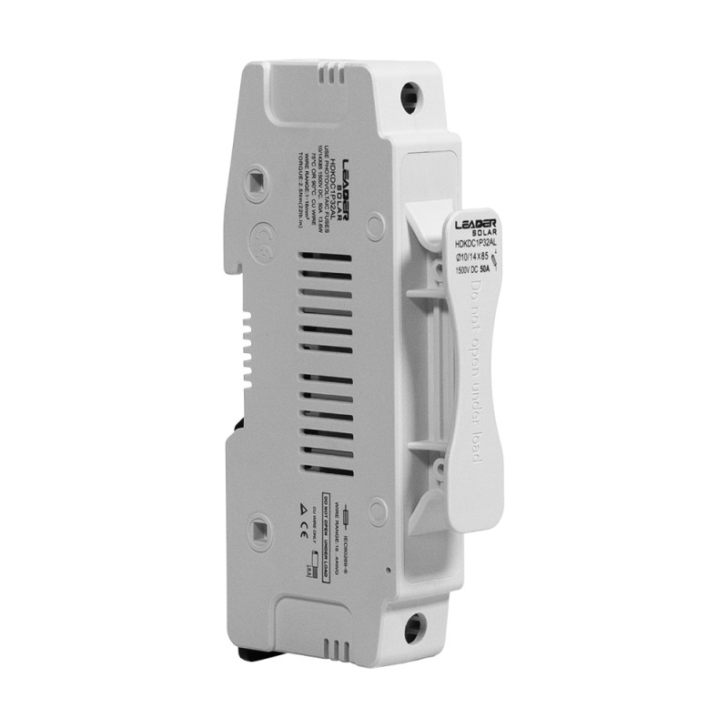 Роз’єднувач запобіжників 50A Leader HDKDC-32AL-1P DC 1500 V