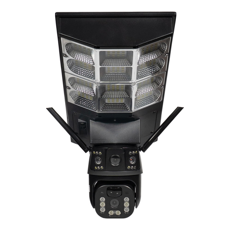 IP PTZ-відеокамера автономна з WiFi, прожектором та сонячною панеллю 3Mp+3Mp Light Vision VLC-1030WIA/2C (Lamp+Solar) f=4mm, на акумуляторних батареях