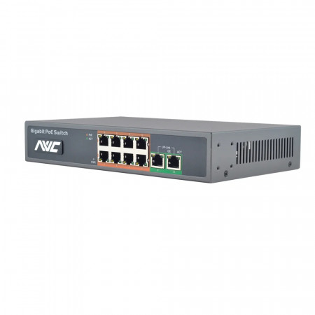 PoE комутатор NVC-1008G