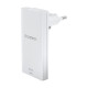 Мережевий зарядний пристрій Choetech PD6011 Ultra thin PD67W GAN A+C White