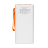 Повербанк 50000mAh Power Bank Kraft KPB-2450FCL White 22.5W QC3.0 LED-ліхтар