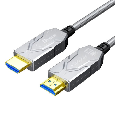 Кабель оптичний армований HDMI 2.1 70m Dtech DT-HF8070K