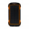 Повербанк з сонячною панеллю 20000mAh Power Bank Kraft KPB-U1820WCS Orange бездротова зарядка. Photo 1