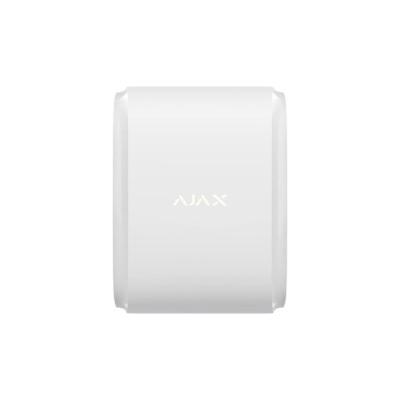 Бездротовий вуличний двонаправлений датчик руху «штора» Ajax DualCurtain Outdoor білий