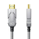 Кабель оптичний армований HDMI 2.0 40m Dtech DT-HF2040K
