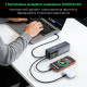 Повербанк 20000mAh Choetech B1012 Grey 100W з EU адаптером QC3.0 PD3.0, вбудований кабель