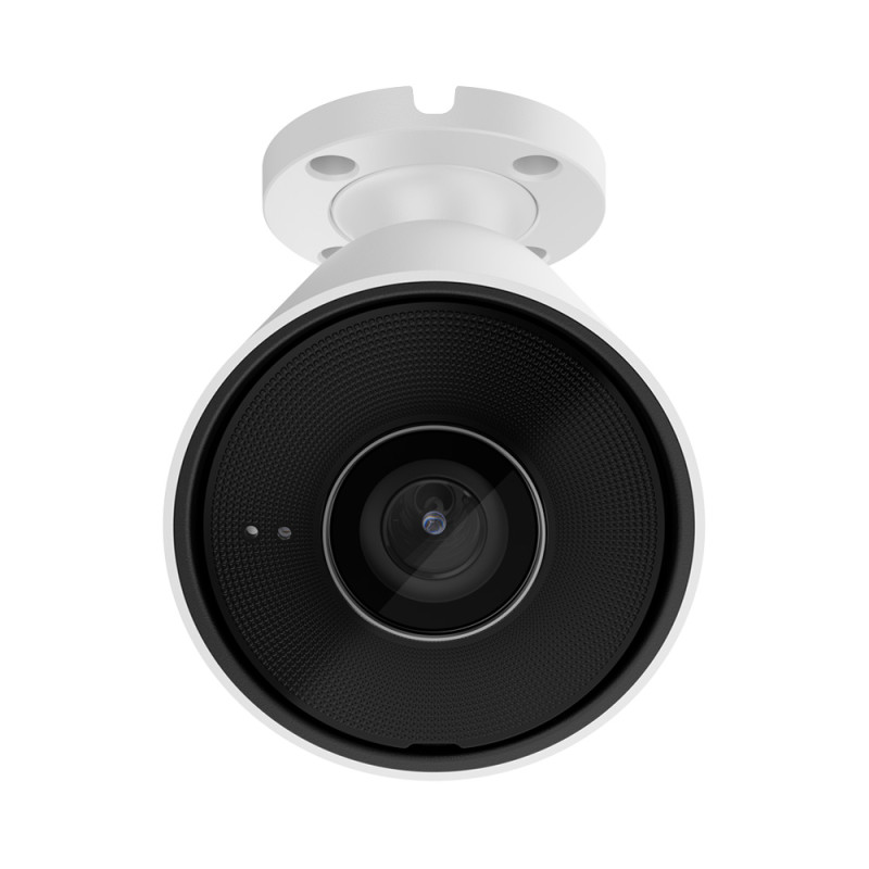 IP-відеокамера 5Mp Ajax BulletCam (5 Mp/4 mm) (8EU) ASP White f=4mm з мікрофоном